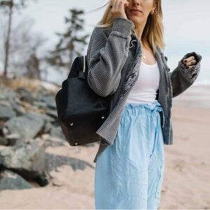 NWOT Free People Fp One Scout waffle-knit jacket XS